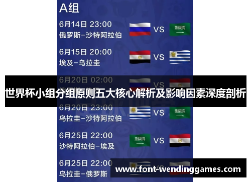 世界杯小组分组原则五大核心解析及影响因素深度剖析